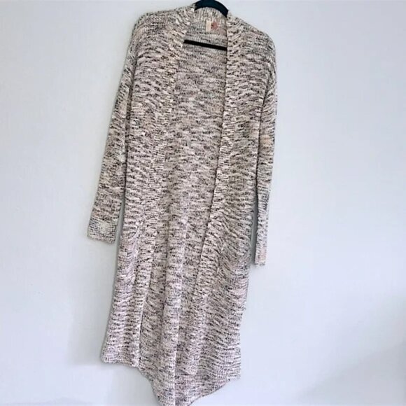 Anthropologie Pilcro Padma Spacedye Longline Textured Knit Cardigan - Size XS - Picture 3 of 11